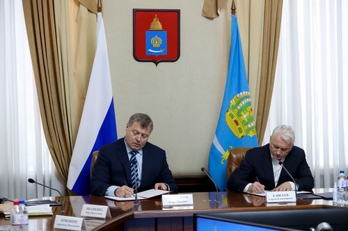 
<p>                                Всероссийская Федерация Самбо подписала соглашение с Астраханской областью</p>
<p>                        